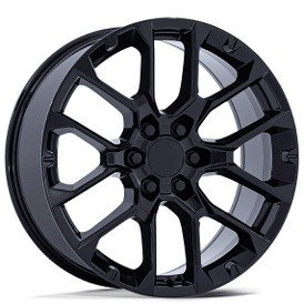 22" Performance Replicas Wheels PR224 Gloss Black Rims