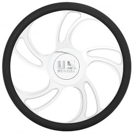 U.S. Mags Custom Steering Wheel Villain Polished