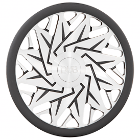 DUB Custom Steering Wheel Dazr Machined with Gloss Black Milled