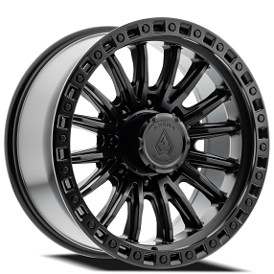 17" Arena Wheel Co A103 Mission Satin Black 8-Lug Off-Road Rims 