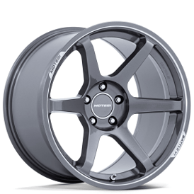 19" Staggered Motegi Racing Wheels MR160 Battle VI Gloss Gunzilla with Machined Lip Flow Formed Rims