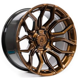 20" Arena Wheel Co A116 Cobra Smoked Bronzed with Tint Clear Off-Road Rims 