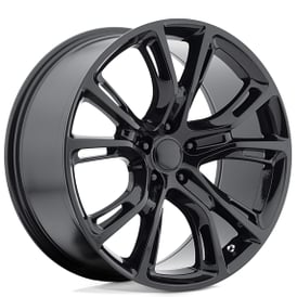 22" Performance Replicas Wheels PR137 Gloss Black Rims