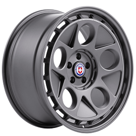 22" HRE Wheels 454 GTM Satin Charcoal Floating Cap Monoblock Forged Rims