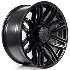 20" Arena Wheel Co A111 Supreme Satin Black 8-Lug Off-Road Rims 