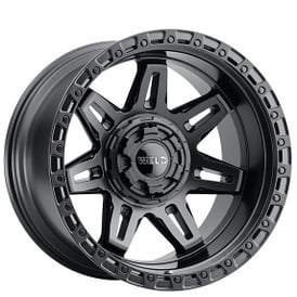 20" Weld Off-Road Wheels Stellar W114 Satin Black Rotary Forged Rims