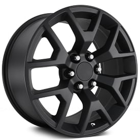 20" Performance Replicas Wheels PR169 Matte Black Rims