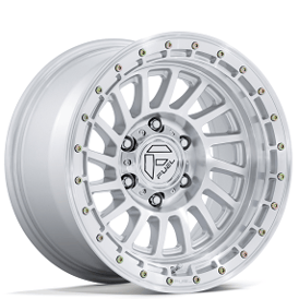 20" Fuel Wheels FC897 Havoc Gloss Silver with Machined Face Off-Road Rims 
