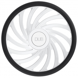 DUB Custom Steering Wheel Delish Brushed with Polished