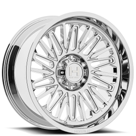 20" Hostile Wheels H143 Rampage Chrome Off-Road Rims