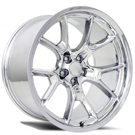 20" Dodge Anniversary Wheels FR 66F Chrome OEM Replica Flow Form Rims