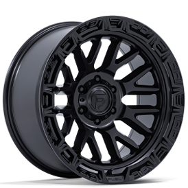 20" Fuel Wheels FC890 Rail Matte Black with Gloss Black Lip Off-Road Rims