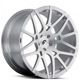 24" Forgiato Wheels Maglia-M Brushed Silver Forged Rims