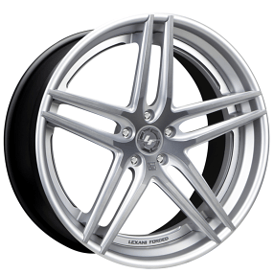20" Lexani Forged Wheels LZ-105 Silver Machined Rims