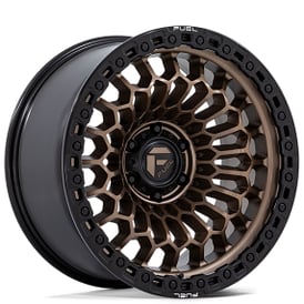 20" Fuel Wheels FC870 Sinister Matte Bronze with Matte Black Lip Off-Road Rims