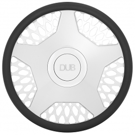 DUB Custom Steering Wheel Boojie Brushed with Polish