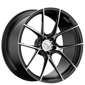 22" Savini Forged ACM2 Gloss Black Machined Monoblock Forged Wheels (Blank, Custom Offset)
