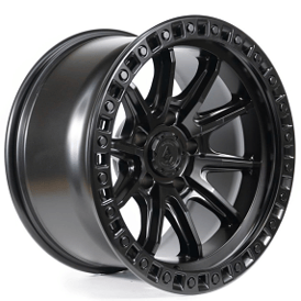 20" Arena Wheel Co A103 Mission Satin Black 5-Lug Off-Road Rims 