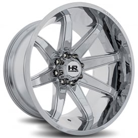 20" Hardrock Wheels H502 Pain Killer Xposed Chrome Off-Road Rims
