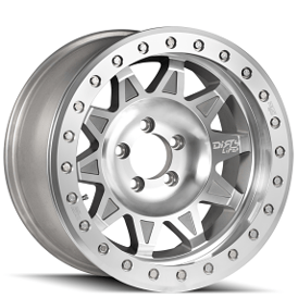 17" Dirty Life Wheels Roadkill 9302 Machined with Beadlock Off-Road Rims