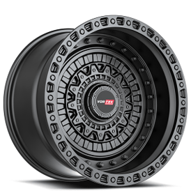 20" Vortek Off-Road VRD-703 Destroyer Matte Black Rims  