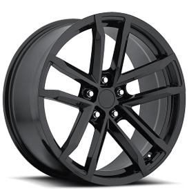 20" Chevy Camaro ZL1 Wheels FR 41 Gloss Black OEM Replica Rims