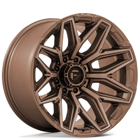 20" Fuel Wheels FC854 Flux 8 Platinum Bronze Off-Road Rims