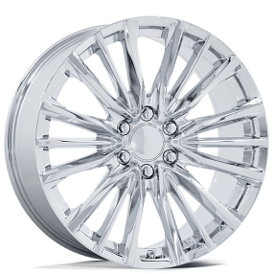 22" Performance Replicas Wheels PR223 Chrome Plated Rims