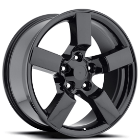 20" Ford Lightning Wheels FR 50 Gloss Black OEM Replica Rims