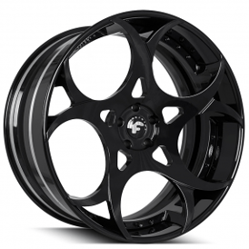 21" Forgiato Wheels Rueda-ECL Gloss Black Forged Rims