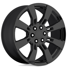 22" Performance Replicas Wheels PR144 Gloss Black Rims