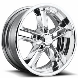 18" U.S. Mags Forged Wheels Coronado US316 Polished Vintage Forged 2-Piece Rims