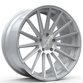 20" Road Force Wheels RF15 Silver Machined Rims  