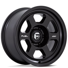 17" Fuel Wheels FC860 Hype Matte Black Off-Road Rims