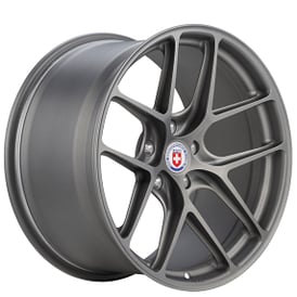 22" HRE Wheels R101 Lightweight Satin Charcoal Monoblock Forged Rims