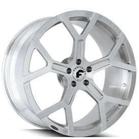 22" Forgiato Wheels GTR-M Brushed Silver Forged Rims