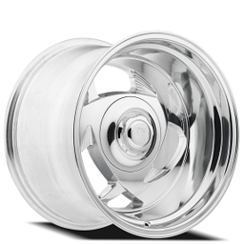 17" Resto Wheel Co R105 EL MZ Milled and Polished Rims 