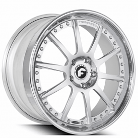 24" Forgiato Wheels Undice-C Chrome Forged Rims