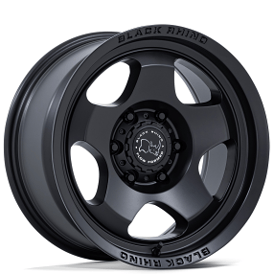 17" Black Rhino Wheels Sol BR031 Matte Black Off-Road Flow Formed Rims