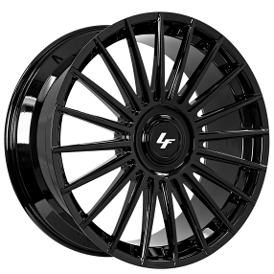 22" Lexani Forged Wheels LM-01 Gloss Black Monoblock Forged Rims