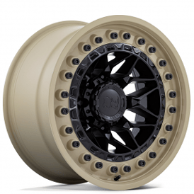 18" Black Rhino Wheels Alpha BR008 Matte Black with Sand Lip Off-Road Rims
