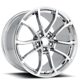 19/20" C7 Grand Sport Corvette Wheels FR 25F Chrome Flow Formed OEM Replica Rims 