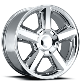 22" Chevy Tahoe Wheels FR 31 Chrome OEM Replica Rims