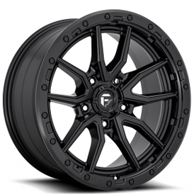 20" Fuel Wheels D679 Rebel Matte Black 5-Lug Off-Road Rims 