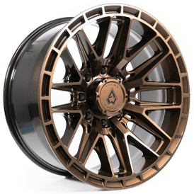 20" Arena Wheel Co A114 Battle Smoked Bronzed with Tint Clear 8-Lug Off-Road Rims 