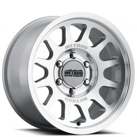 17" Method Wheels 703 Machined with Clear Coat Off-Road Rims
