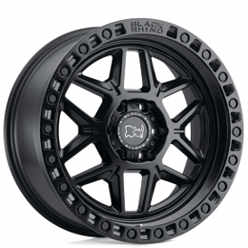 20" Black Rhino Wheels Kelso Matte Black with Black Bolts Off-Road Rims 