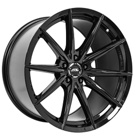 20" Renzo Wheels Forgedlite RFL10 Gloss Black Flow Formed Rims 