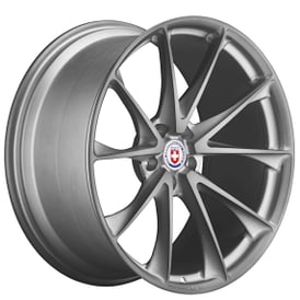 20" Staggered HRE Wheels P204 Frozen Dark Clear Monoblock Forged Rims