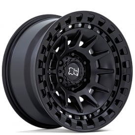 18" Black Rhino Wheels Barrage BR009 Matte Black Off-Road Rims